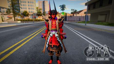 Naraka Flame Dyrroth Collector Skin para GTA San Andreas