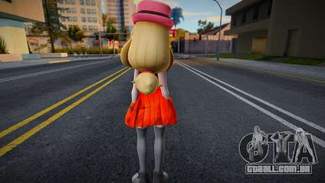 Pokemon Masters Ex: Protagonist - Serena para GTA San Andreas