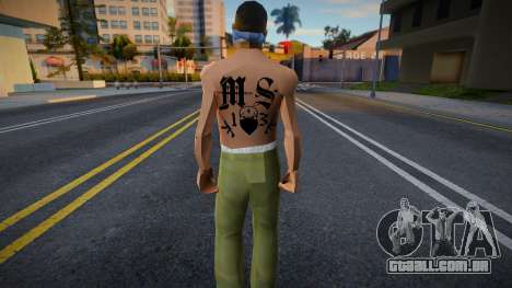 Mara Salvatrucha Skin 2 para GTA San Andreas