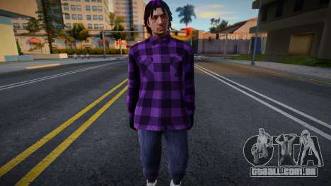 Purple Skin 1 para GTA San Andreas