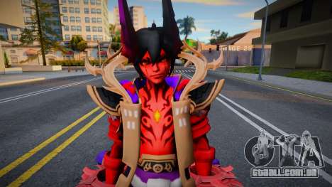 Naraka Flame Dyrroth Collector Skin para GTA San Andreas