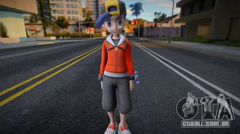 Pokemon Masters Ex: Protagonist - Ethan para GTA San Andreas