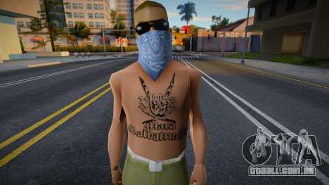 Mara Salvatrucha Skin 2 para GTA San Andreas