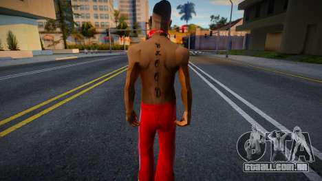 Bloods Skin 1 para GTA San Andreas