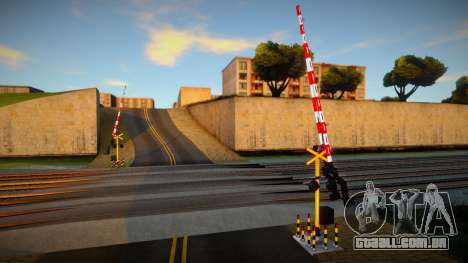 Indonesian Wantech Railroad Crossing v8 para GTA San Andreas