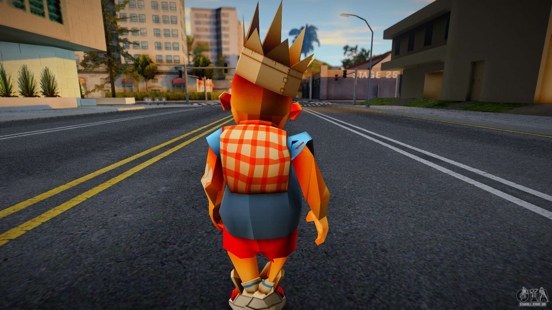 Personagem de Subway Surfers (Android) para GTA San Andreas