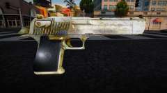 Gold Desert Eagle 1 para GTA San Andreas