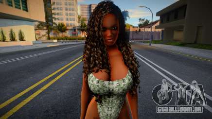 Tekken Master Raven - Bodysuit Louis Vuitton para GTA San Andreas