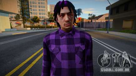 Purple Skin 1 para GTA San Andreas