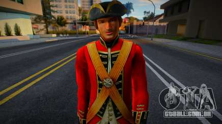 Fuzileiros navais ingleses (século 18) v11 para GTA San Andreas
