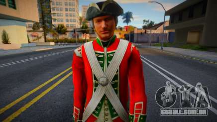 Fuzileiros navais ingleses (século 18) v1 para GTA San Andreas