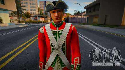 Fuzileiros navais ingleses (século 18) v2 para GTA San Andreas