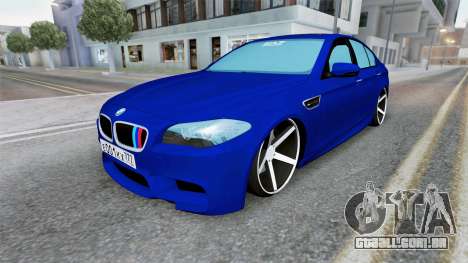 BMW M5 (F10) Vossen Rodas para GTA San Andreas