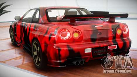 Nissan Skyline R34 GT-R XS S4 para GTA 4