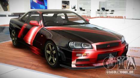 Nissan Skyline R34 GT-R XS S5 para GTA 4