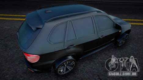 BMW X5 Black para GTA San Andreas
