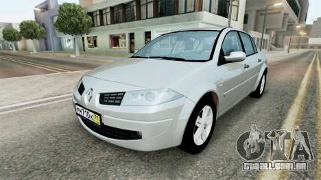 Renault Megane Sedan 2006 para GTA San Andreas