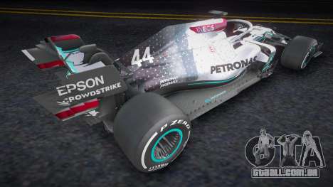 Mercedes-AMG F1 W11 EQ Performance [Silver] para GTA San Andreas