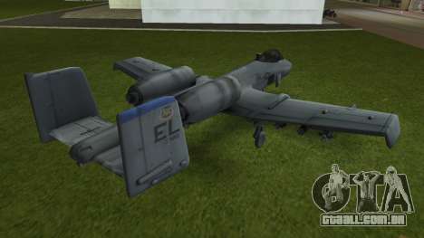 A-10 Thunderbolt II para GTA Vice City