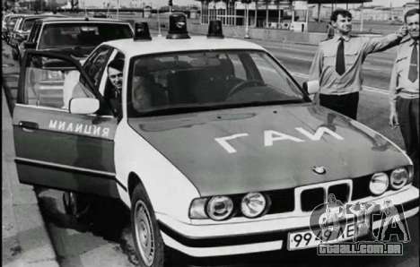 BMW 535I (1989-1996) E34 - Polícia URSS