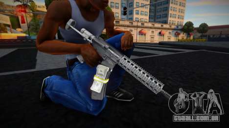 Money Gun - M4 para GTA San Andreas