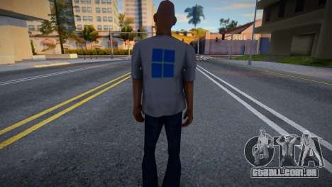 Old man Windows 11 T-shirt para GTA San Andreas