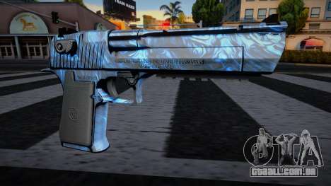 Blue Gun Desert Eagle para GTA San Andreas