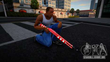 New Happy Year Chromegun para GTA San Andreas