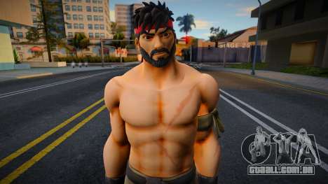 Fortnite - Ryu Battle v2 para GTA San Andreas