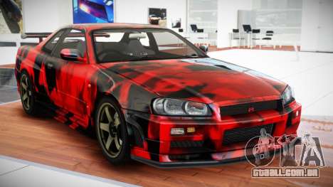 Nissan Skyline R34 GT-R XS S4 para GTA 4