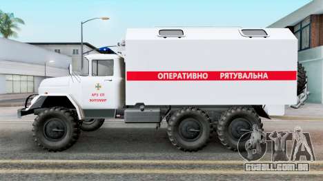 ZIL-131 Serviço operacional-ratuvalna para GTA San Andreas