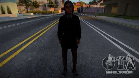 Wednesday Addams para GTA San Andreas