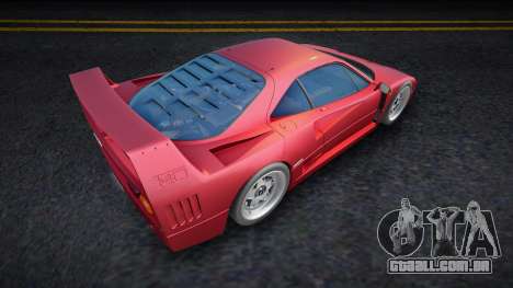 Ferrari F40 (EZ) para GTA San Andreas