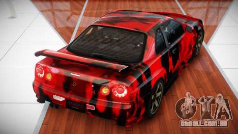 Nissan Skyline R34 GT-R XS S4 para GTA 4