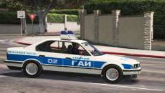 BMW 535I (1989-1996) E34 - Polícia URSS para GTA 5
