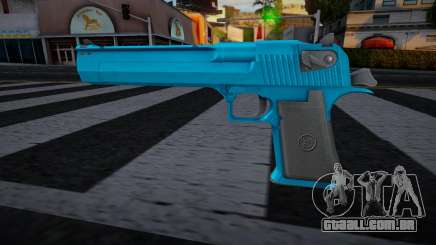 Blue Desert Eagle para GTA San Andreas