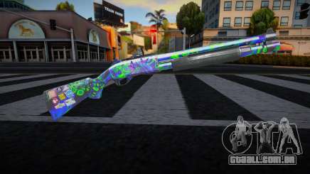 New Gun Chromegun para GTA San Andreas