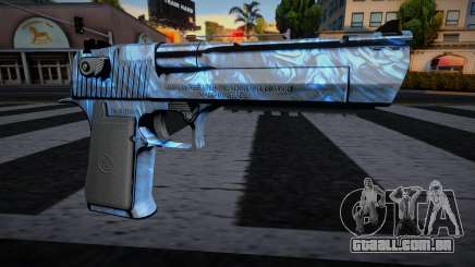 Blue Gun Desert Eagle para GTA San Andreas