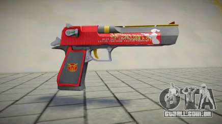 Red-Yellow Deagle para GTA San Andreas