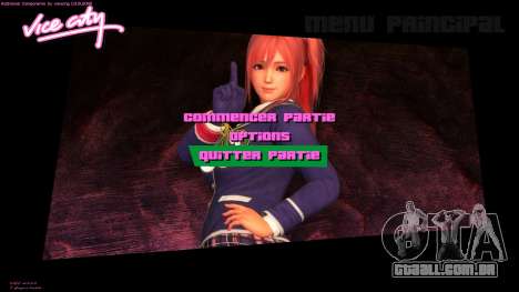 Dead Or Alive Menu para GTA Vice City