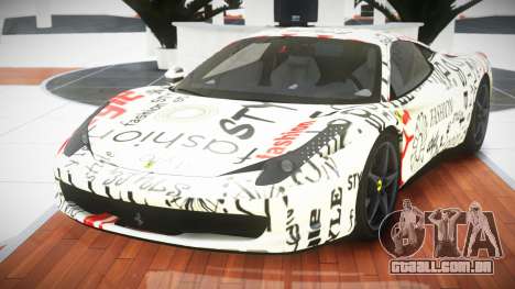 Ferrari 458 Italia RT S3 para GTA 4