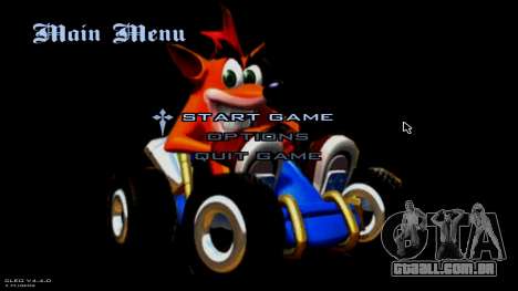 Crash Team Racing Menu & Loadscreens para GTA San Andreas