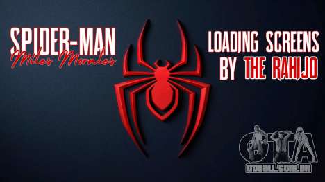 Spider-Man Miles Morales PS5 Loading Screens para GTA San Andreas