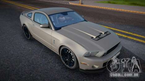 Ford Mustang Shelby GT500 Sapphire para GTA San Andreas