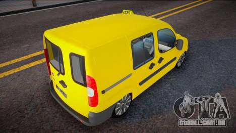 Fiat Doblo Taksi para GTA San Andreas