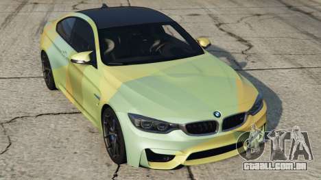 BMW M4 Gray-Tea Green