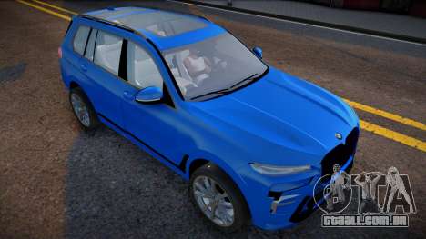 BMW X7 2023 Tun para GTA San Andreas