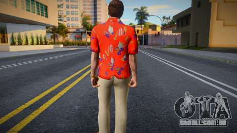 Scarface - Tony Montana Casual V2 Hawai Shirt 1 para GTA San Andreas