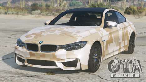 BMW M4 Coupe Pale Sandy Brown