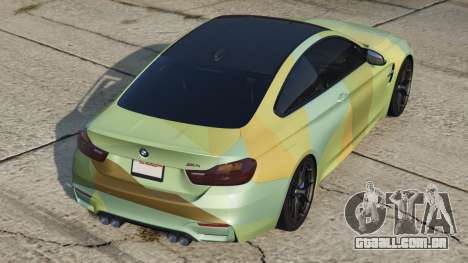 BMW M4 Gray-Tea Green